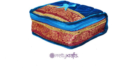 

Pretty Krafts B1109 Jewellery Kit Vanity Box(Blue)