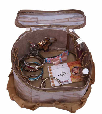 

Kuber Industries Make Up Jewellery Vanity Box(Pink)