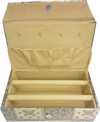 

Angelfish Designer Jewellery & Bangle Vanity Box(Multicolour)