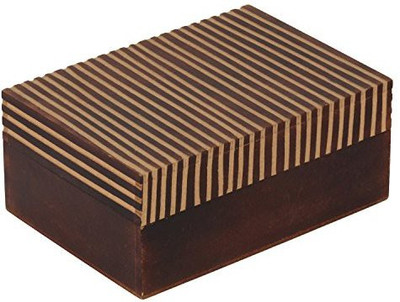 

The Decor Mart Decor Mart - Jewellery Box - Wood - Brown - 5 X 7 inch Makeup Vanity Box(Brown)