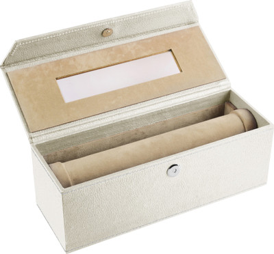 

Eco-Leatherette 1 Rod Bangles Vanity Box(Pearl)