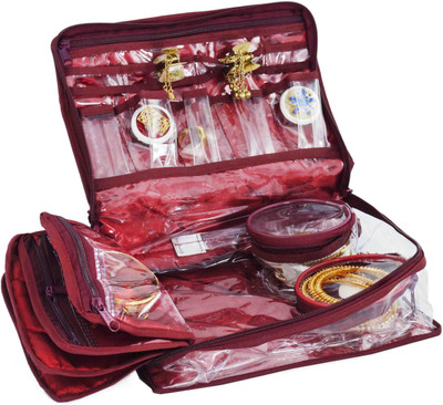 

Bahurani Boutique Medium Locker Vanity Box(Maroon)