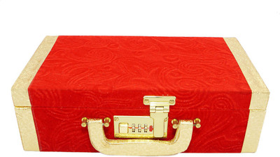 

R S Jewels Wooden Makeup Box Vanity Box(Multi Colour)