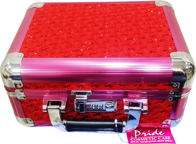 

Pride Elena to store cosmetic items Vanity Box(Red)