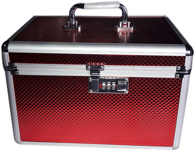 

Bonanza makeup cosmetic Jewerly Vanity Box(Red)