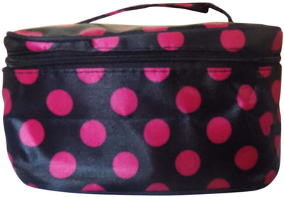 

Regi Pink Dotted Makeup Vanity Box(Pink)