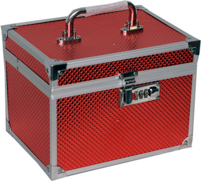 

Bonanza Superior Makeup box Vanity Box(Red)
