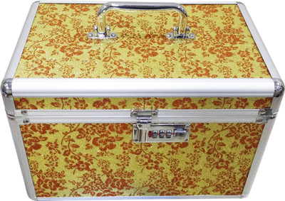 

Satisfaction Almond to store cosmetic items Vanity Box(Yellow)