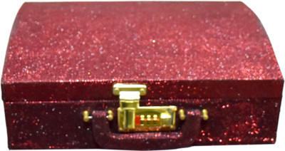 

Pride Star Curve to store Bangles Vanity Box(Royal Maroon)