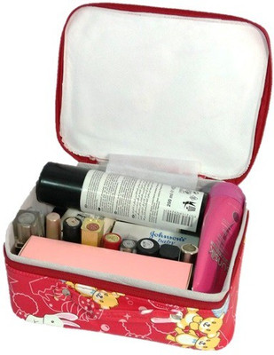 

Addyz Pack of 3 Shaving Toiletry Cosmetic Makeup Jewellery Vanity Box(Red)