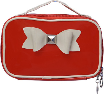 

Roshiaaz Stylish Utility Bag Makeup Vanity Box(Red)