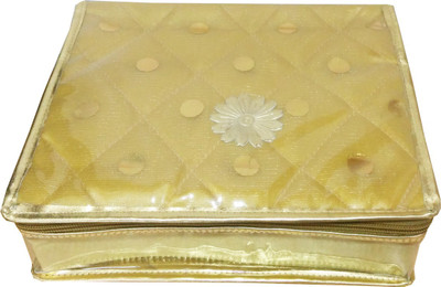 

Angelfish Designer MAKE UP & JEWELLERY Vanity Box(Golden)