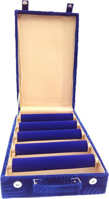 

Lnc 7800 Bangle Storage Vanity Box(blue)