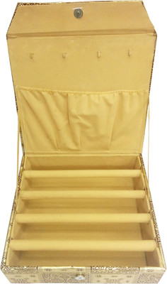

Angelfish Designer Jewellery & Bangle Box Vanity Box(Multicolour)