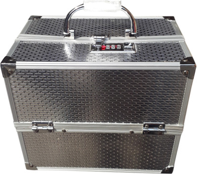 

Bonanza Cosmetic Jewellery Vanity Box(Silver)