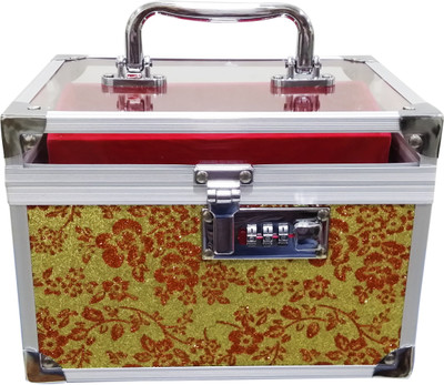 

Satisfaction Saffron to store cosmetic items Vanity Box(Yellow)