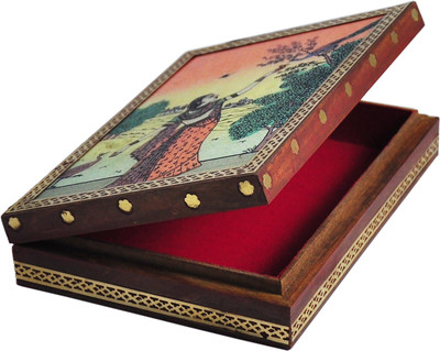 

Raj Laxmi Rajasthani Makeup Vanity Box(Brown)