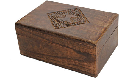 

Store Indya Storage Jewellery Vanity Box(Brown)