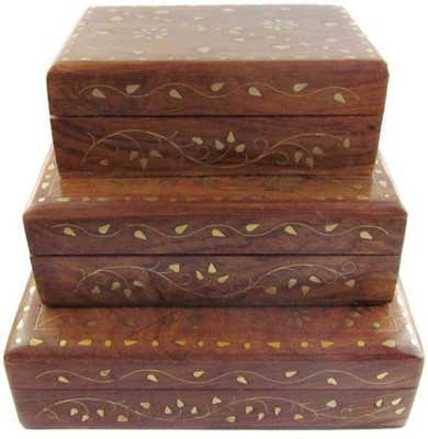 

Onlineshoppee AFR1412 Jewellery Vanity Box(Brown)