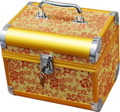 

Pride Crown to store Cosmetics Vanity Box(Yellow)