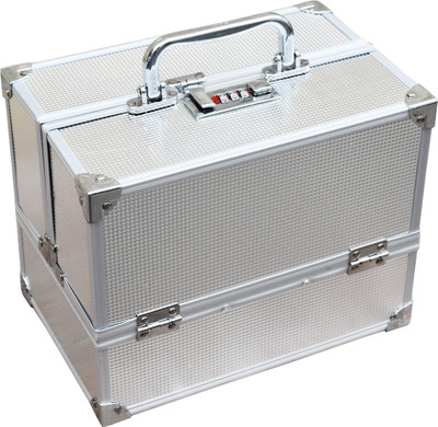 

Pride Pretty to store Cosmetics Vanity Box(Silver)