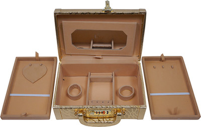

Fashion Atelier Bridal Storage Vanity Box(Gold)