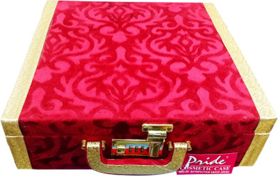 Satisfaction Walnut to store bangles Vanity Box(Maroon)