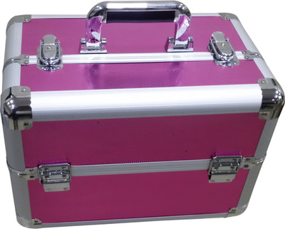 

Pride Star Cyan to store cosmetics Vanity Box(Royal Pink)