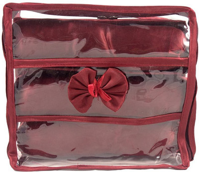 Annapurna Sales Churi/Bangles Case Jewellery Vanity Box(Maroon) available at flipkart for Rs.222