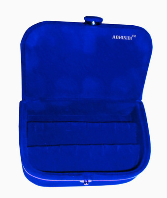 Abhinidi Set of 1 velvet ring storage travelling folder case Box Vanity Box(Maroon) available at flipkart for Rs.107