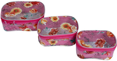 

Kuber Industries MK10 Jewellery Vanity Box(Pink)