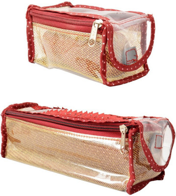 

Srajanaa sr210 Bangle Vanity Box(Maroon, Cream)