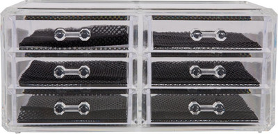 

Tidy Up! Mini Drawers - Cosmetic Organizer Makeup Vanity Box(Transparnt)