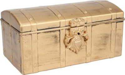 Sogo Senorita Gold stores all types of jewellery, room decor, Storage And Daily Use Vanity Box(Gold)