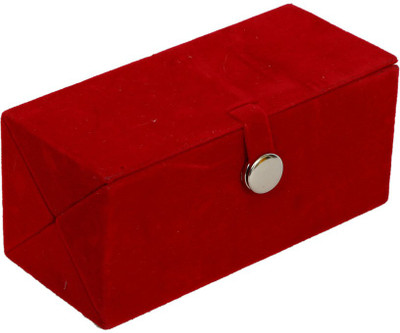

Kuber Industries Earing Organiser In Hard Board Material (12 Pair Capacity) Make up Vanity Box(Red)