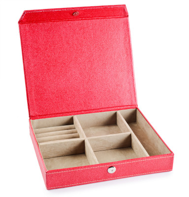 

Eco-Leatherette 8x10 inch Jewellery Vanity Box(Dark Pink)