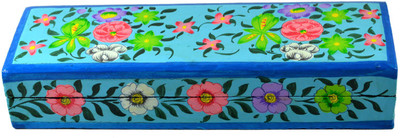 

Craftuno Handcrafted Paper Mache Box Showpiece Vanity Box(Multicolor)