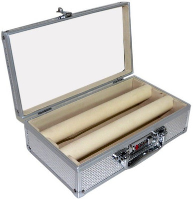 Satisfaction Royal to store bangles Vanity Box(Silver)
