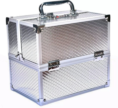 

Satisfaction Freeze to store cosmetic items Vanity Box(Silver)