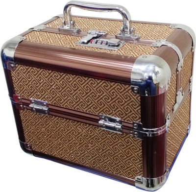 

Pride Star Coral to store cosmetics Vanity Box(Brown)