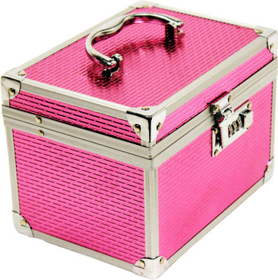 

Bonanza Superior Makeup box Vanity Box(Pink)