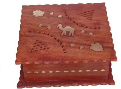 

Onlineshoppee AFR402 Jewellery Vanity Box(Brown)