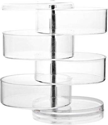 

Evana Cosmetics Makeup Organizer Storage Box Makeup Vanity Box(Clear)