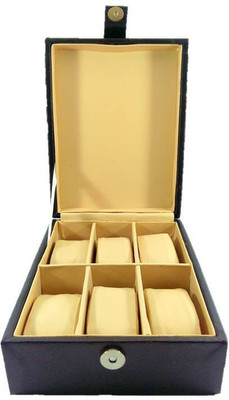 

Addyz Watch Bracelet case jewelry Vanity Box(Black)