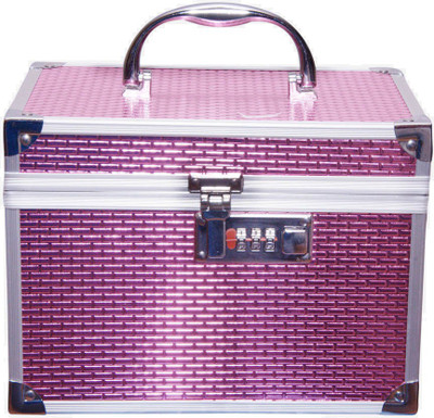 

Bonanza Superior Makeup box Vanity Box(Pink)