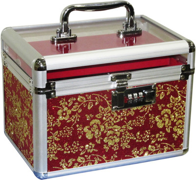 

Satisfaction Desire to store cosmetic items Vanity Box(Red)