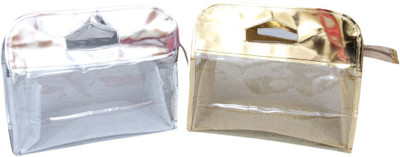 

Kuber Industries MK03 Jewellery Vanity Box(Silver, Golden)