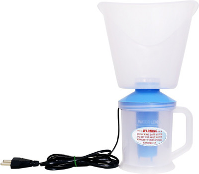 

Go Clean 3 In 1 Facial Sauna Kit For Cough/Cold Relief Vaporizer(White)