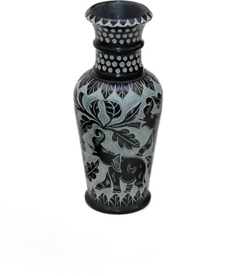 

MNE CREATIVE DESIGNED BLACK MARBLE FLOWER POT Vase Filler(OFFICE & HOME PURPOSE)