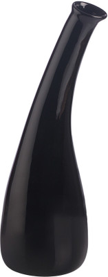 

DECARDO Ceramic Vase(12.5 inch, Black)